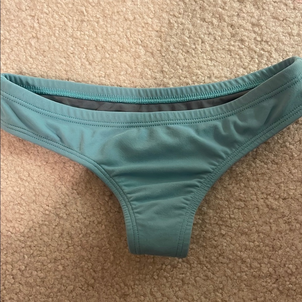 Blue bikini